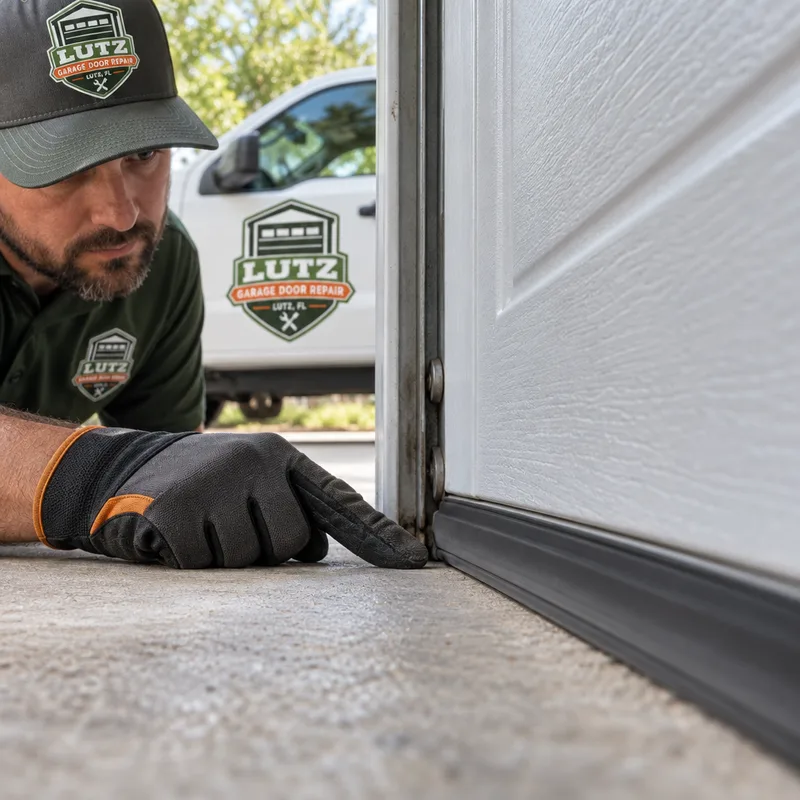 Garage door torsion spring winding cone and set screws with tidy installation